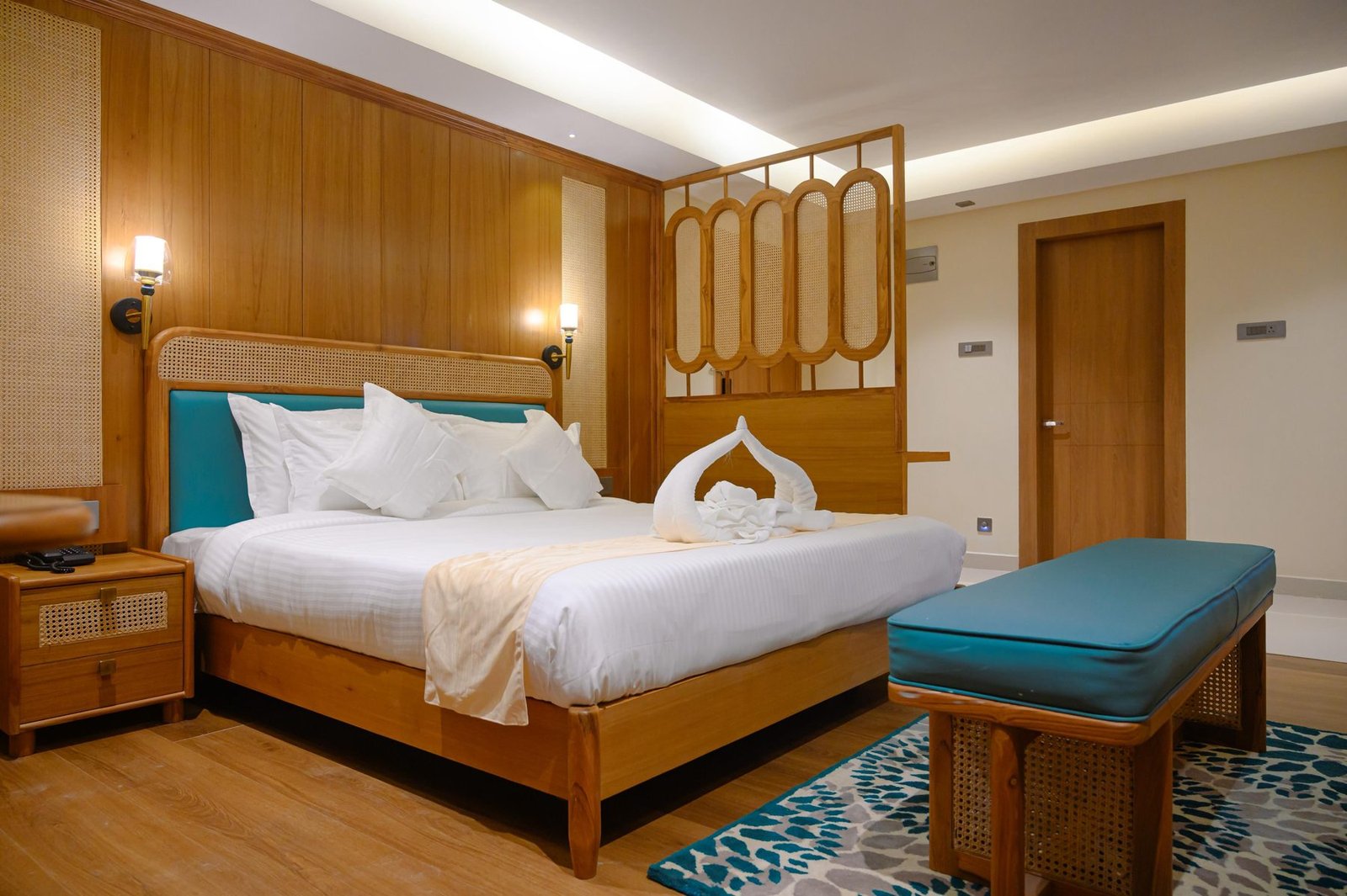 The Shining Sun hotel guest room furniture, Jorhat